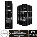 Lynx XL 48-Hour High Definition Fragrance Body Spray Deodorant, 6 Pack, 200ml