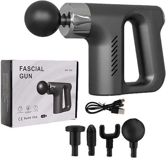 Mini Handheld Massage Gun – Facial & Muscle Relaxation Device