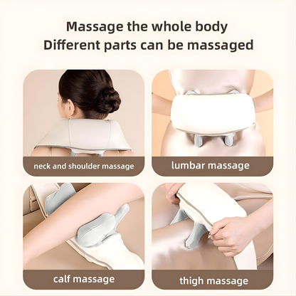 Shiatsu Neck & Back Massager with Heat – Deep Tissue Pain Relief Zenifie