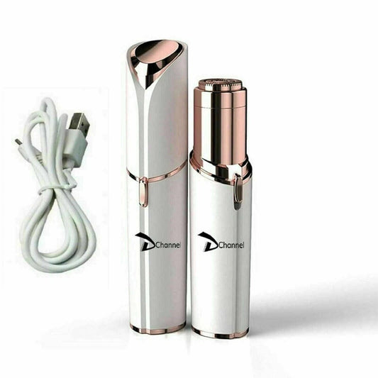 Electric Ladies Painless Face Facial Hair Remover Trimmer Removal Epilator USB