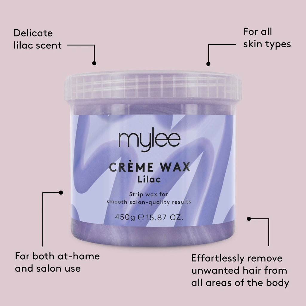 Hair Removal Soft Creme Wax Honey Tea Tree Rose Depilation Waxing 450g Pot