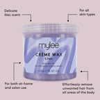 Hair Removal Soft Creme Wax Honey Tea Tree Rose Depilation Waxing 450g Pot