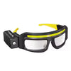 Men Headlamp Transparent Glasses Goggles Wave Sensor Control LED Light Night Vision Glasses