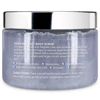 PraNaturals Dead Sea Salt Body Scrub 500g w/ Natural Oils & Minerals No parabens