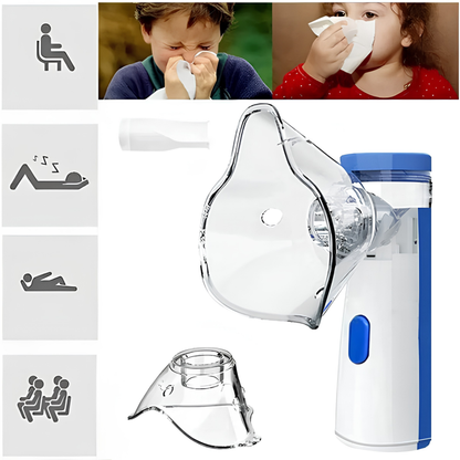 Mini Portable Mesh Nebulizer for Adults and Kids Zenifie