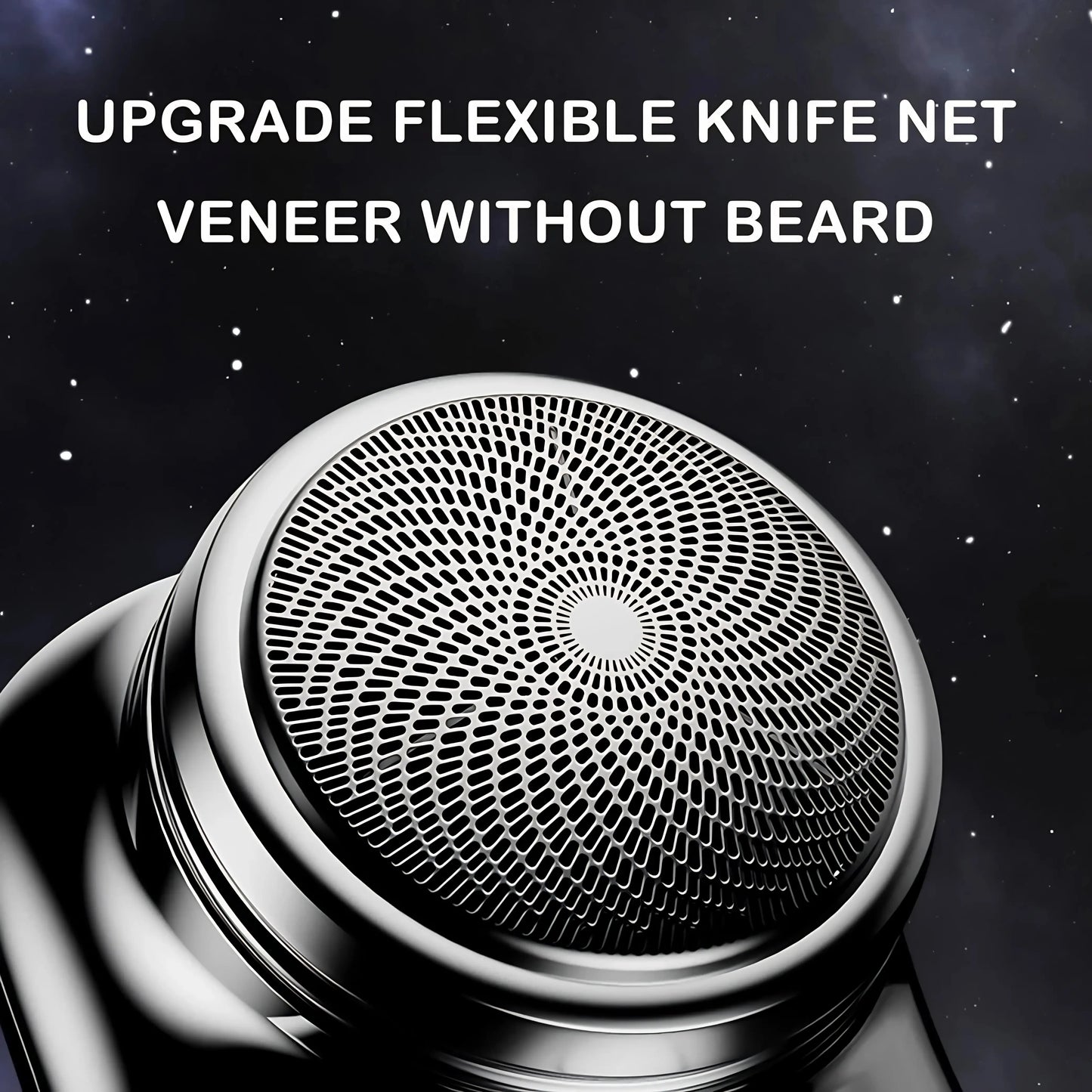 Portable Waterproof Pocket Razor for Men with 90 Day Battery Life | Rechargeable Electric Shaver with 15 Blade Turbine Tech Zenifie