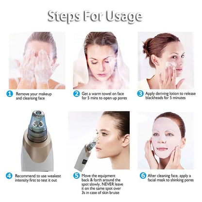 Multifunctional Cleaning Instrument Dermabrasion Blackhead Removal - Acne Treatement Zenifie