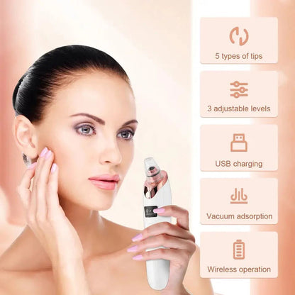 Multifunctional Cleaning Instrument Dermabrasion Blackhead Removal - Acne Treatement Zenifie
