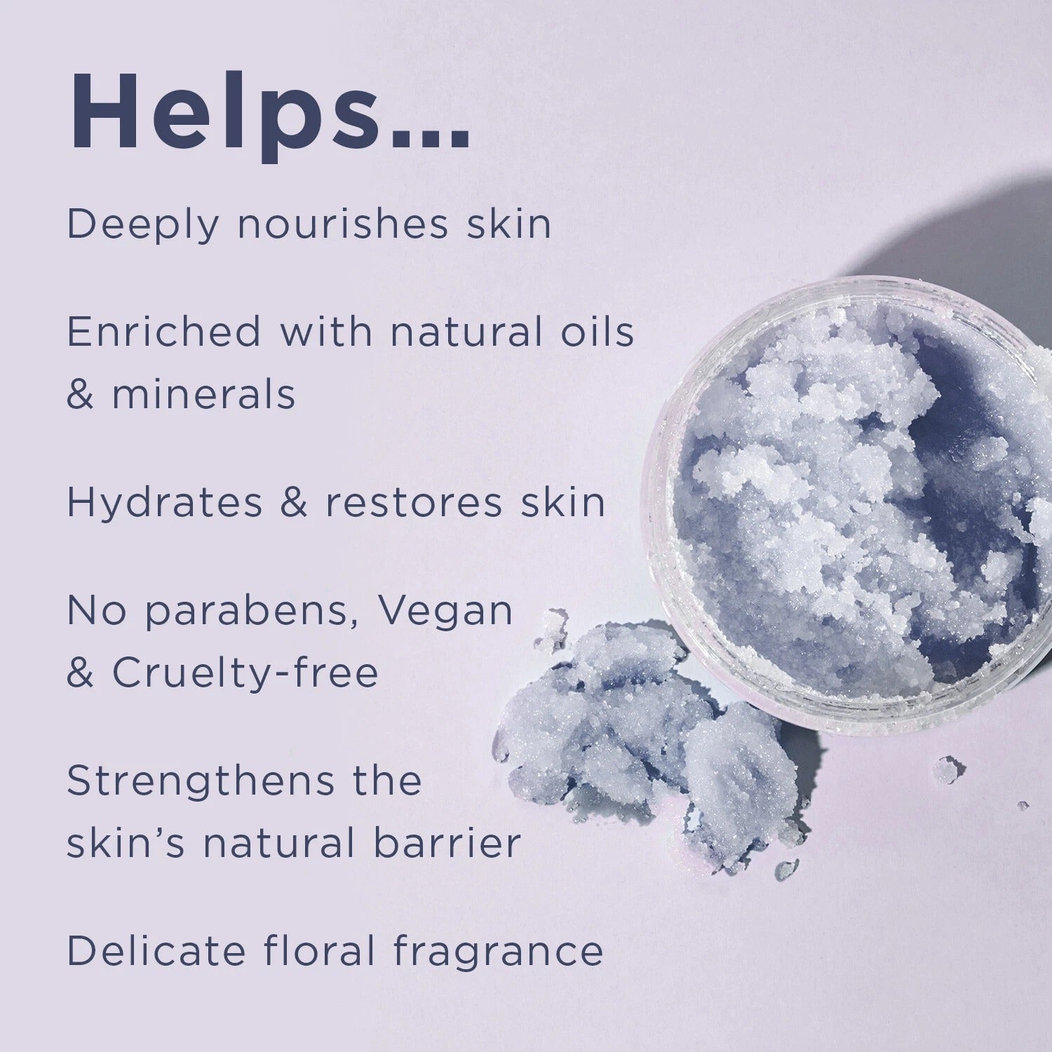 PraNaturals Dead Sea Salt Body Scrub 500g w/ Natural Oils & Minerals No parabens