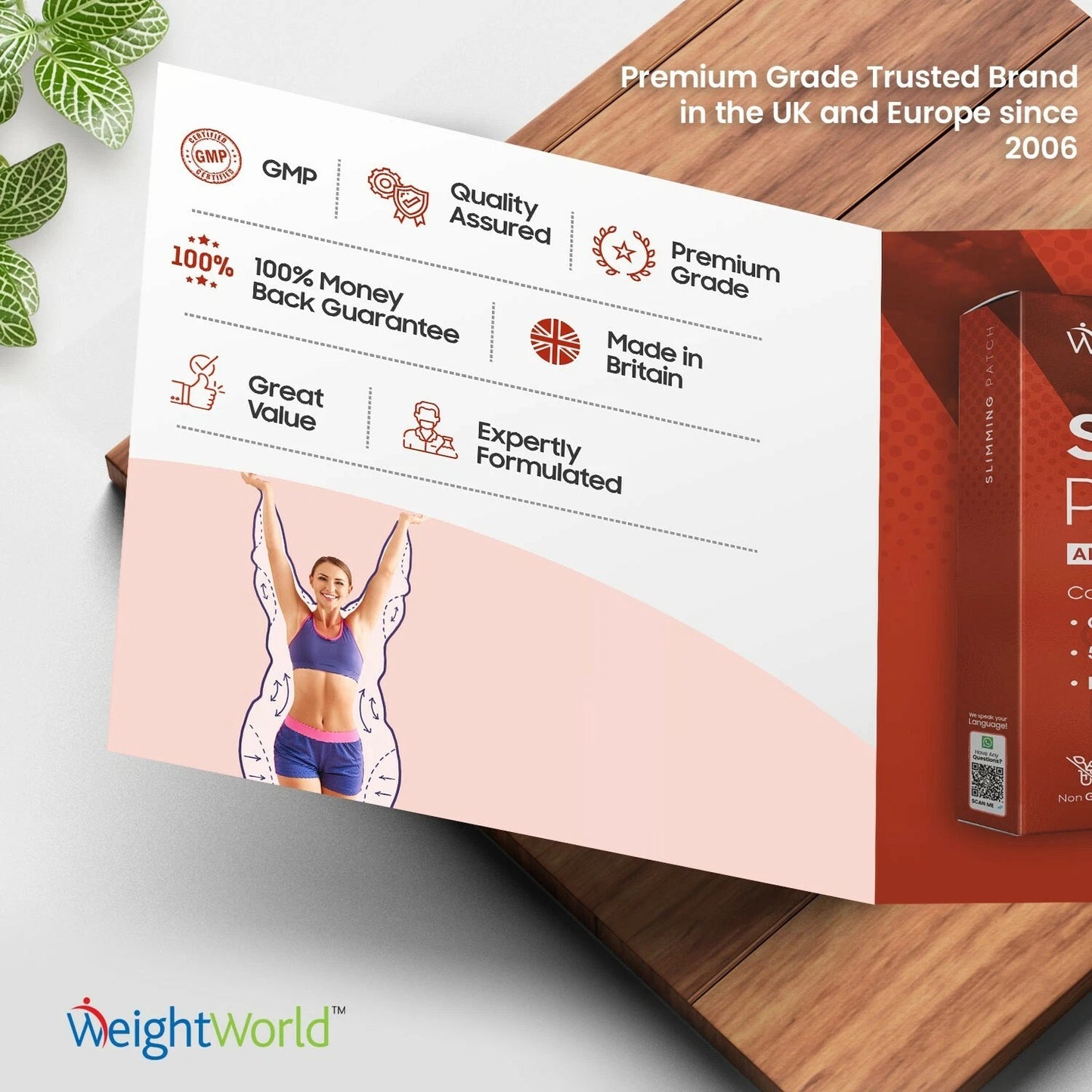 Slimming 60 Patches for Waist,Belly,Thighs, Butt & Other Body Part 2 Months Pack