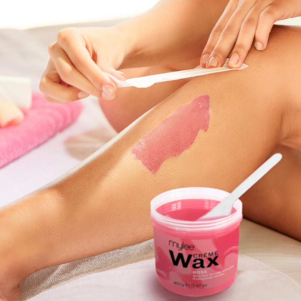 Hair Removal Soft Creme Wax Honey Tea Tree Rose Depilation Waxing 450g Pot