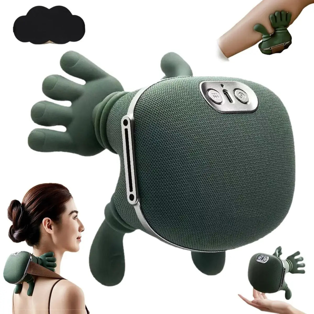 Cordless Shiatsu Neck & Shoulder Massager Zenifie