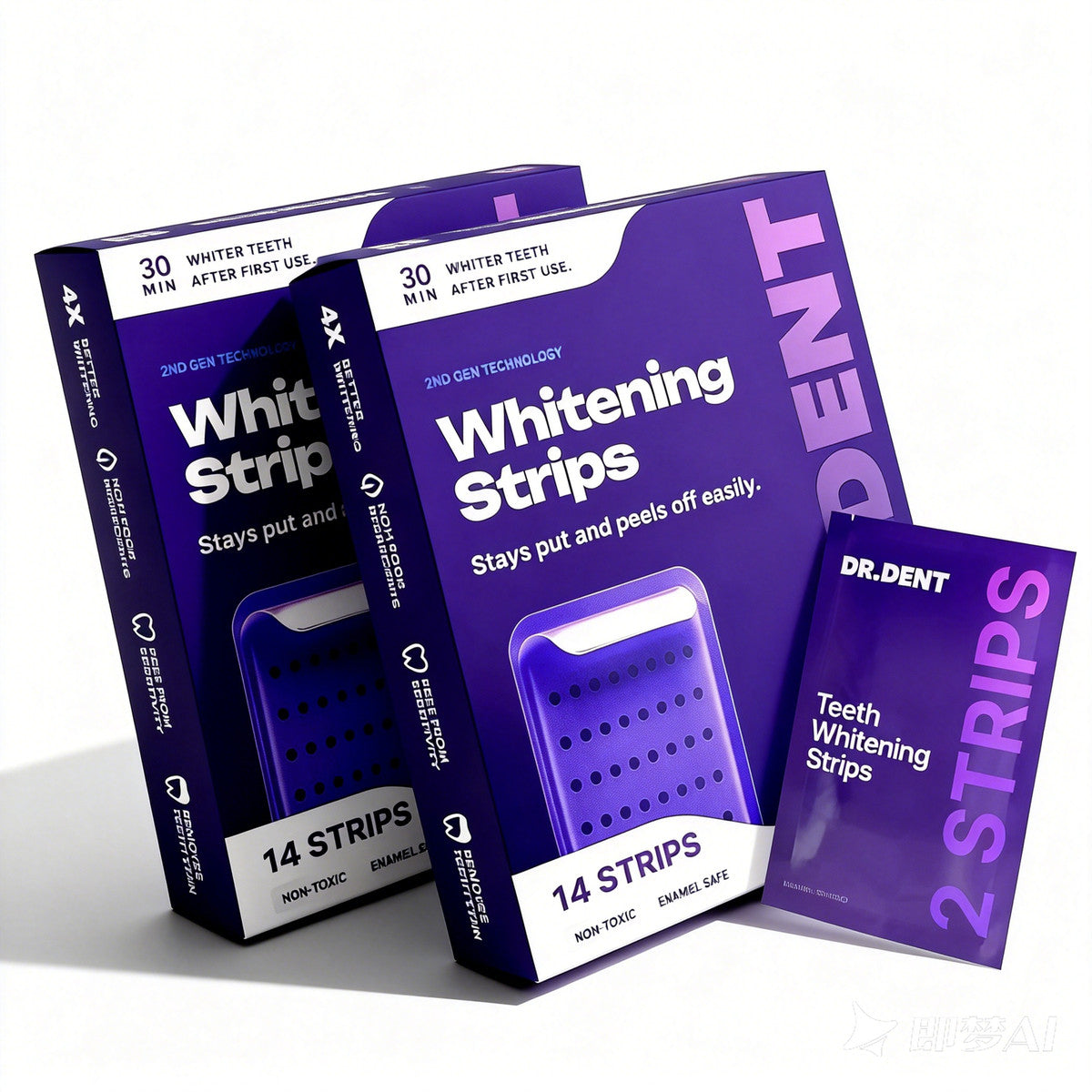 DR Dent Purple Whitening Strips