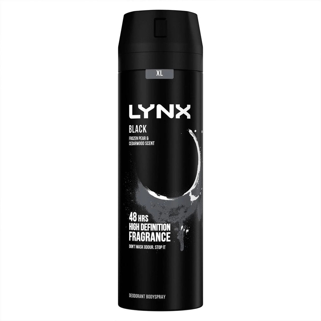 Lynx XL 48-Hour High Definition Fragrance Body Spray Deodorant, 6 Pack, 200ml