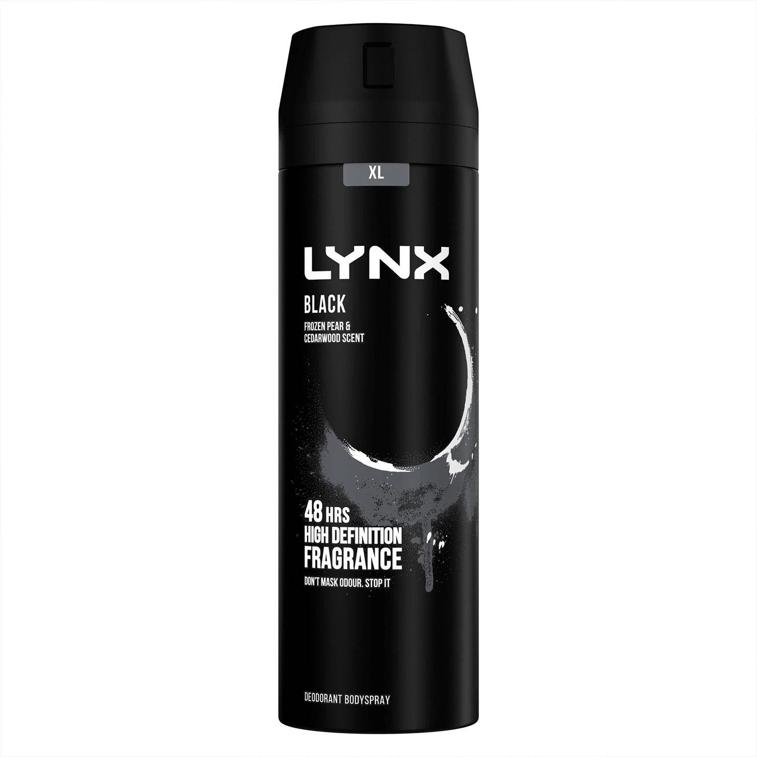 Lynx XL 48-Hour High Definition Fragrance Body Spray Deodorant, 6 Pack, 200ml
