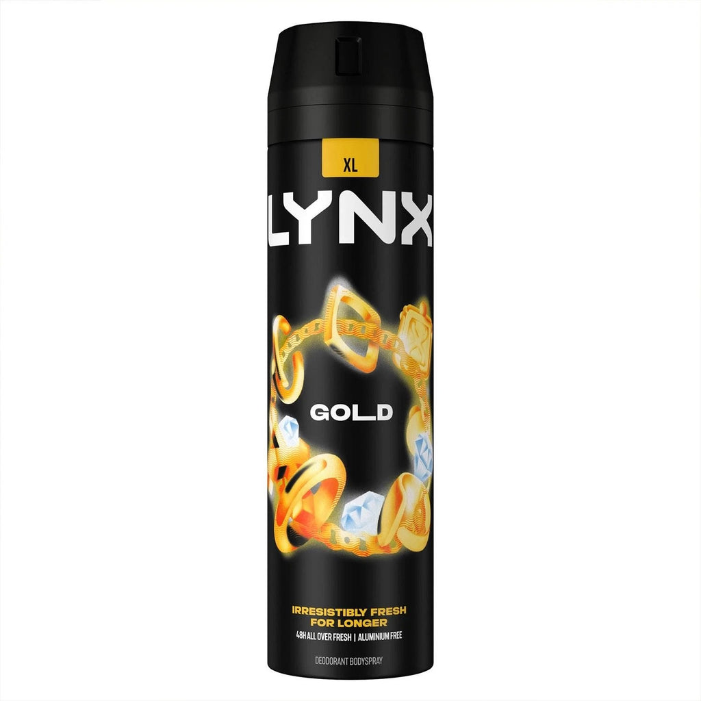 Lynx XL 48-Hour High Definition Fragrance Body Spray Deodorant, 6 Pack, 200ml