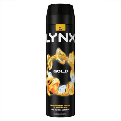 Lynx XL 48-Hour High Definition Fragrance Body Spray Deodorant, 6 Pack, 200ml